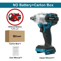 Makita-Clé à chocs électrique sans fil sans balais, tournevis 1/2 ", outils électriques à prise, batterie 18V, 2 en 1 6