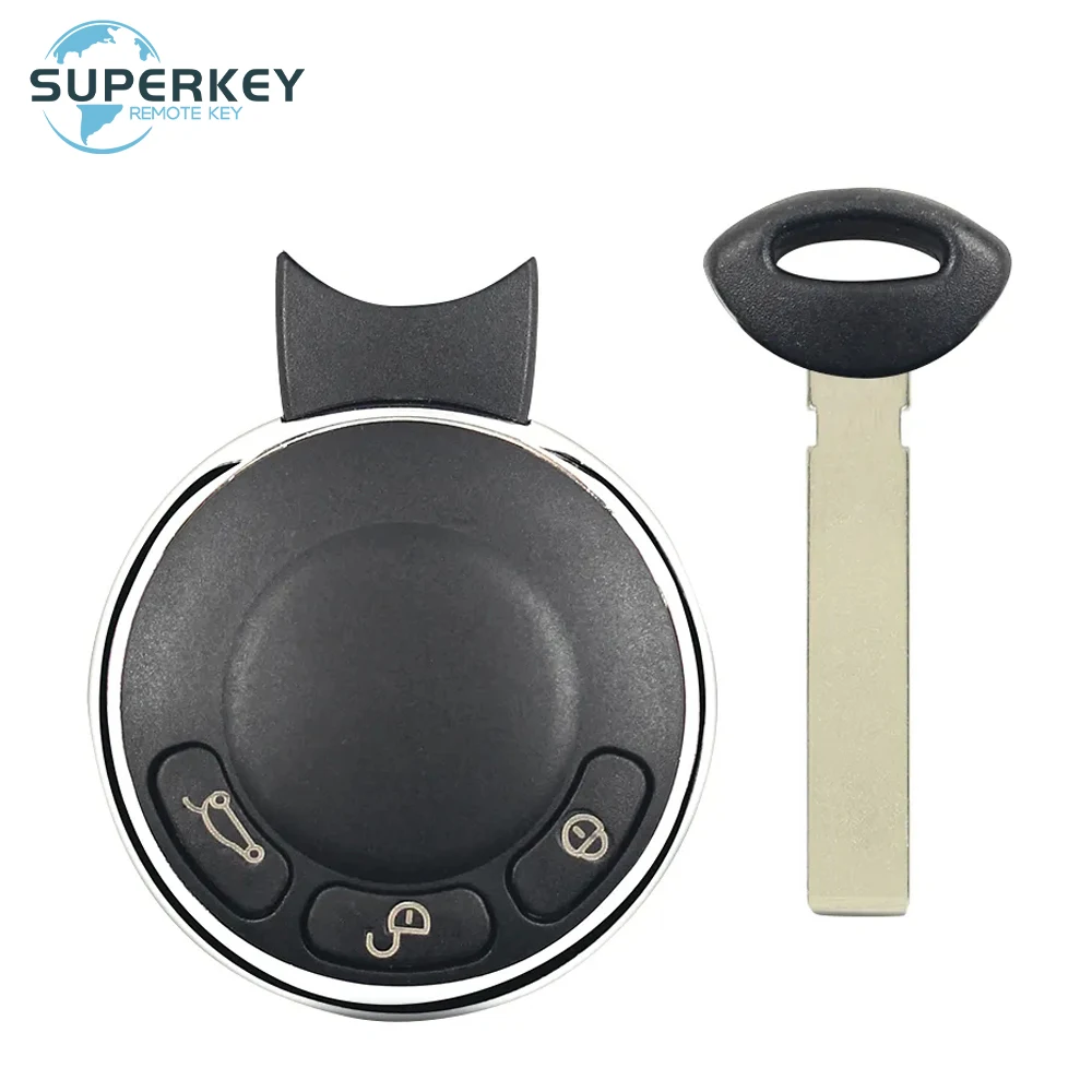 3456371-01 Remote Car Key PCF7945A ID 46 CHIP 315/868 MHz 5WK49331 For BMW MINI Cooper 2006-2013