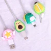 Cute Cartoon Cable Protector Bites Wire Organizer Winder Saver For USB Charging Cable Data Line Earphones Cord Protector Cover 1