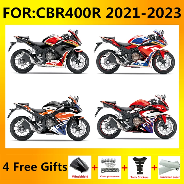 CBR400R Fairings Kit fit For CBR 400R CBR400 R 2021 2022 2023 Motorcycle full fairing kit Bodywork Set ABS Injection mold zxmt