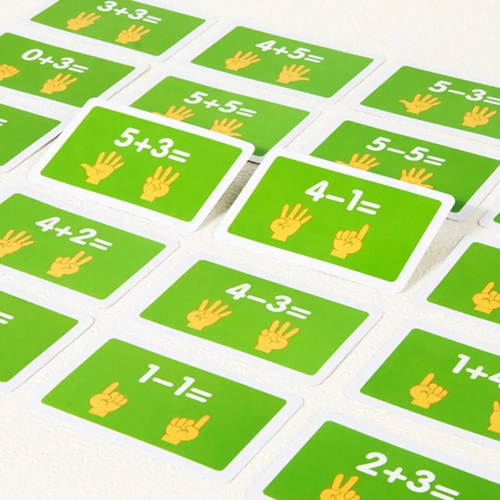 Montessori Clock Finger Operation Kids Toy Educational Toys Model Clock Finger Numbers Math Toy Colorful DIY