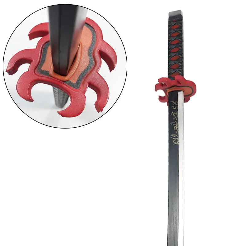 80cm Cosplay Anime Kimetsu No Yaiba Katana Weapon Original Demon Slayer  Sword Orange Rengoku Kyoujurou Kyoujurou Tanjirou Swords - Swords -  AliExpress