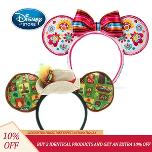 Diadema con orejas de Mickey de Disney, diadema de fuegos artificiales con el castillo de Peter Pan, diadema de Cosplay, diadema con letras Disneyland, regalo, novedad