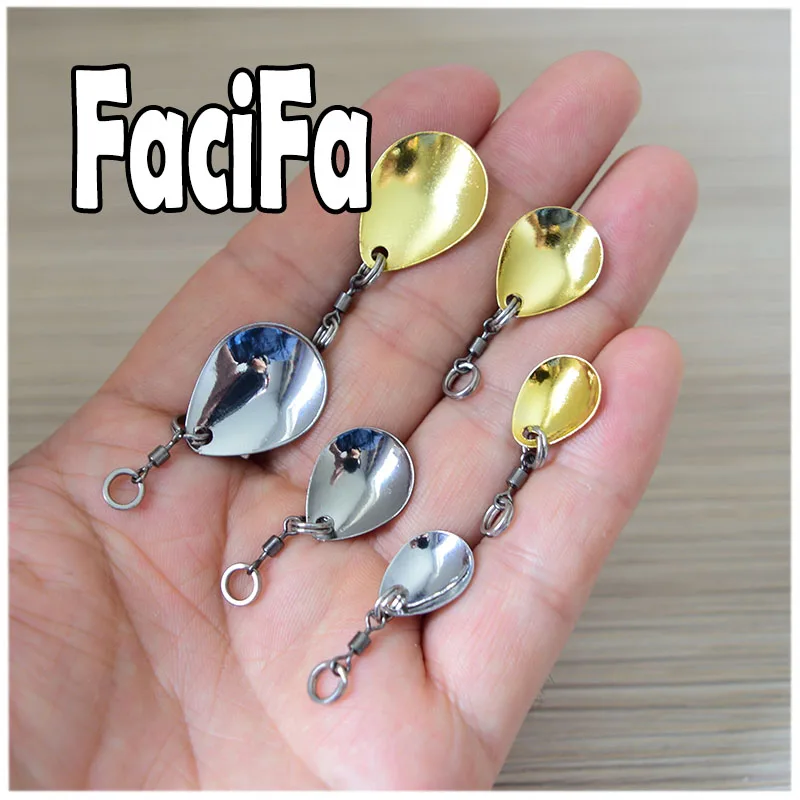 스테인리스 스틸 황동 스피너 블레이드, 노이즈 스팽글, 파일렛 블레이드, 워블..