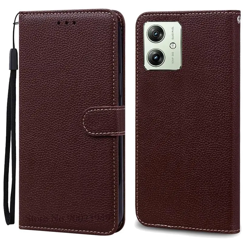 Elegant Silicone Leather Flip Wallet Case