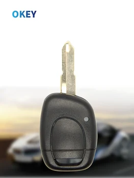 Okey Remote Car Key Shell 1 pulsante per Renault Clio II 2001 2002 2003 2004 2005 NE73 VAC102 custodia protettiva per lama