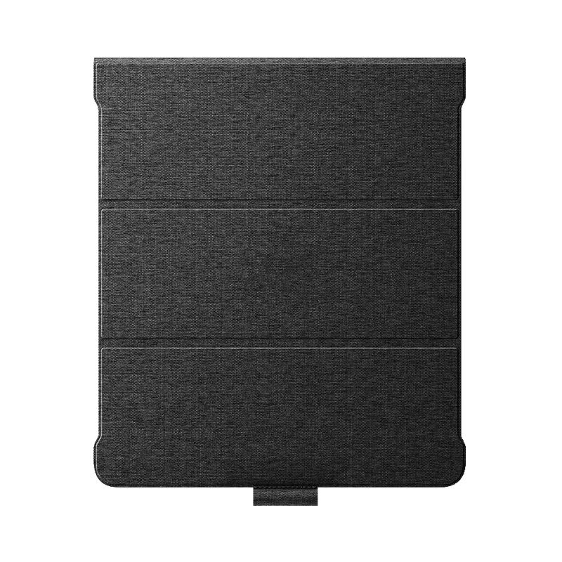 Premium PU Folding Stand Case with Soft Silicone Back and Pencil Holder