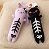60cm Horror Goth Plush Animal Rabbit Panda Soft Toy Cute Body Pillow Halloween Party Decor Funny Gift For Girl Boy 5