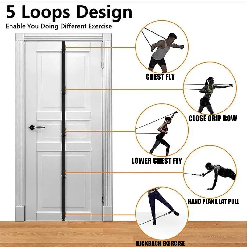 Adjustable Door Anchor Strap for Resistance Bands 2
