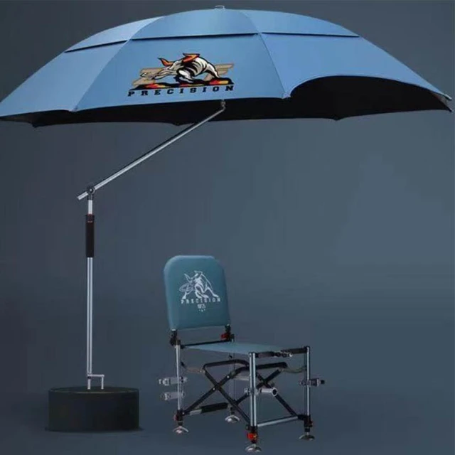 Outdoor Full Shading Air Conditioner 2.4m Universal Fishing Umbrella  Sunshade Rain proof Sunscreen Parasol Fishing Umbrella - AliExpress