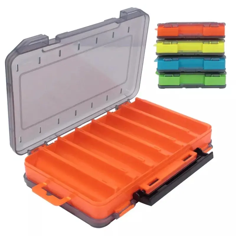 Fishing Accessories Box BURLE U Size Wooden Shrimp Box Bait Storage VIB Minobo Climb Transparent