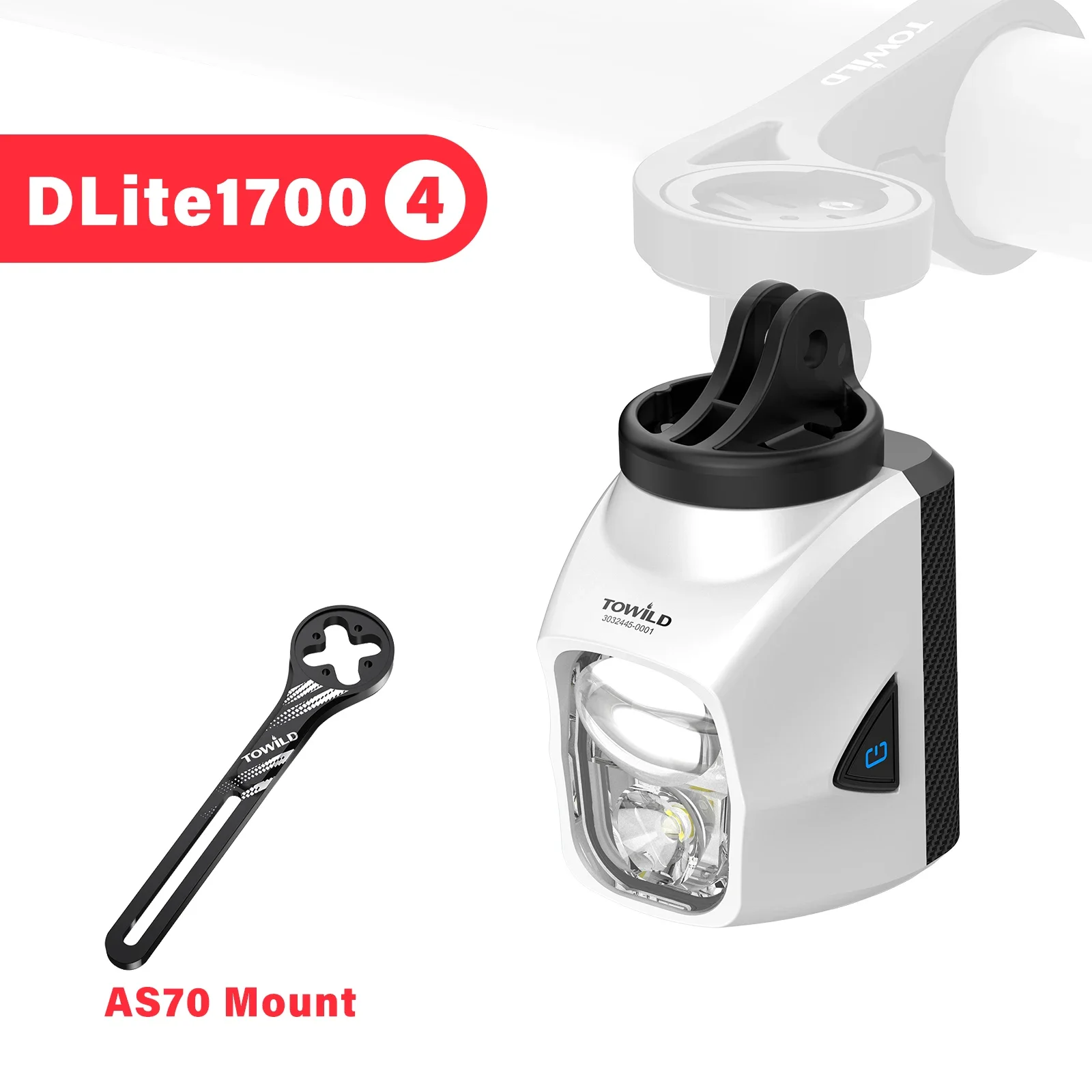 Towild DL1700 LEDライト ホワイト TOWILD DLite1700 Bike Light – Towildbike
