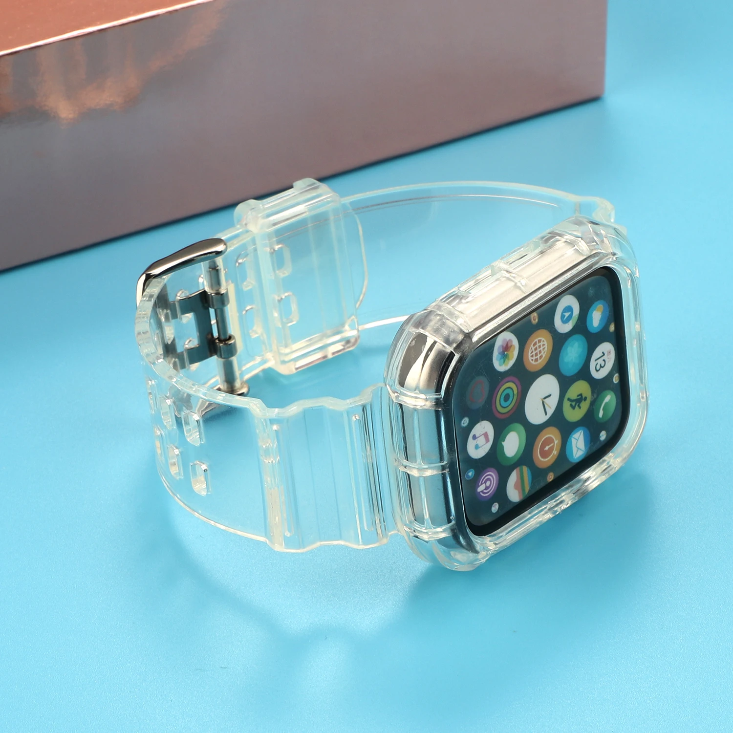 Sleek Transparent Protective Strap