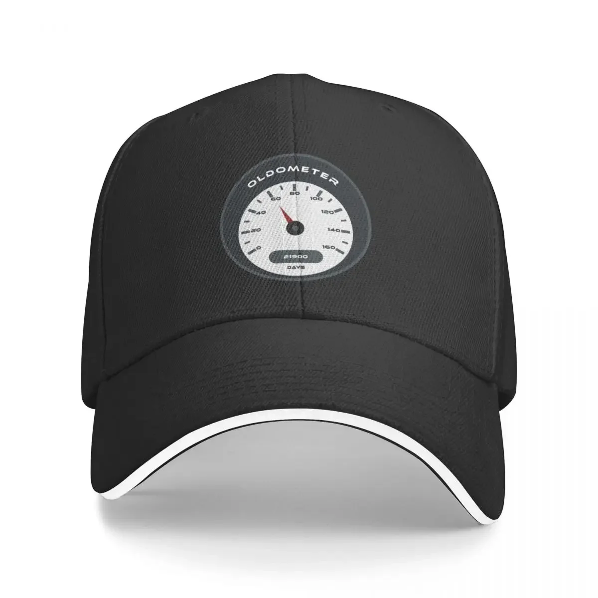 

60th Birthday Oldometer Baseball Cap Wild Ball Hat Trucker Hat Golf Wear Luxury Brand Mens Hats Women's