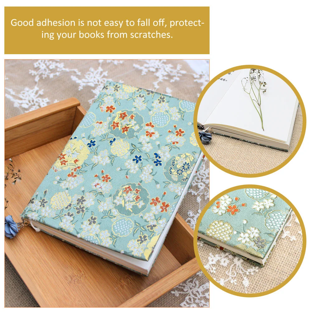 

Handmade Cloth Book Cover Paperbacks Covers Work Notebook Calendar Pouches Fabric Travel The