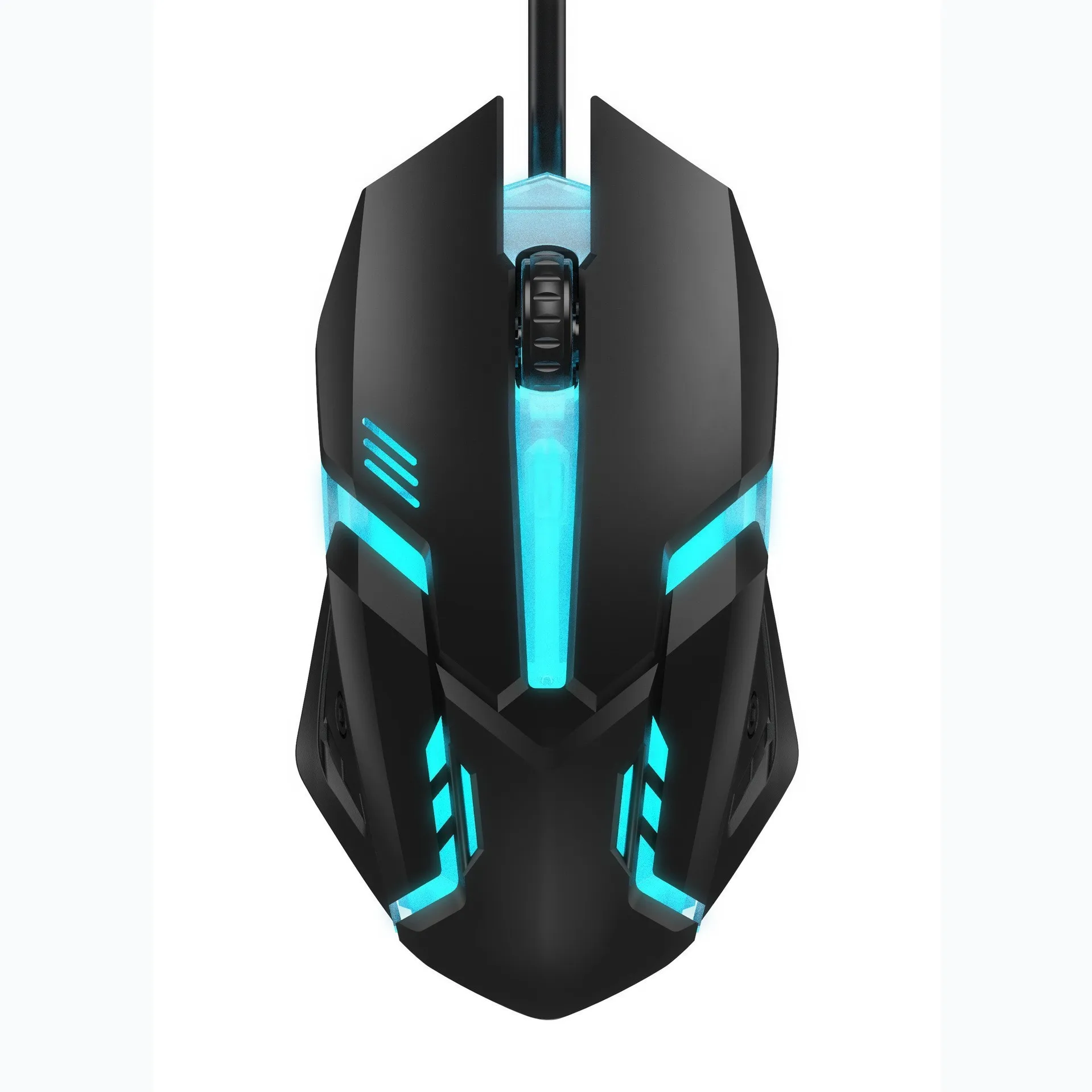 Enhanced LED Luminous Backlit USB Wired Gaming Mouse for Desktop and Office Use