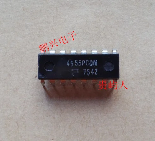 

Free shipping 4555PCQM IC DIP-16 10PCS
