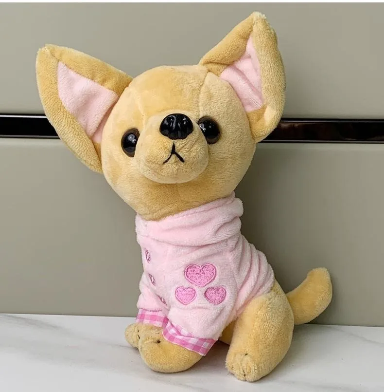 Stuffed Dog Puppy Toy Dog Plush Toy Soft Doll Stuffed Animal Pillow Birthday Gift Present Cute Dog Ornaments Decoration Handicra - 6