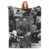 Super Soft Blankets Camping Plk Photo Bedding Throws Kpop Music Singer Flannel Bedspread Couch Chair Novelty Sofa Bed Cover 1