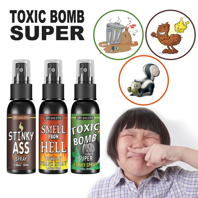 Liquid Ass Stink Spray 4-Bottle Assortment