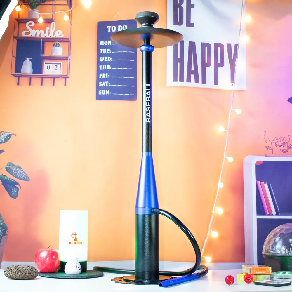 

Набор для кальяна HAPPY Shisha Bat, большой курительный горшок из алюминиевого сплава с магнитной основой, полный набор для наргиле 420, аксессуары для курения