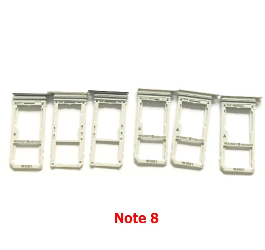 

100Pcs/Lot New Sim Card Holder Slot Tray For Samsung Galaxy Note 8 N950 N950F (Single/ Dual Sim Card)