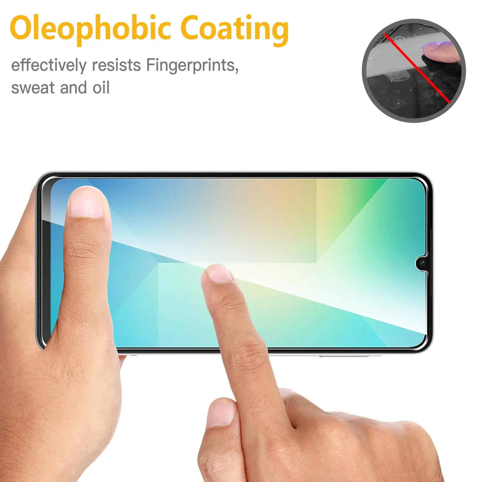 Premium Tempered Glass Screen Protector - HD Clear, 9H Hardness, Anti-Scratch, Case Friendly