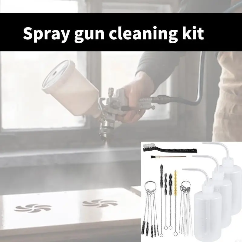 M5TF Pack of 24Pieces Sprayer Cleaning Set for Home and Professional Daily Use