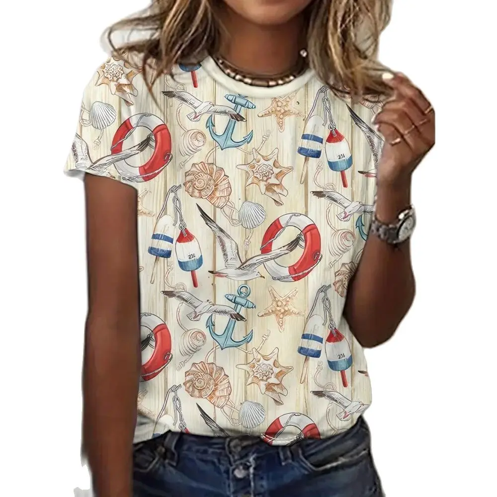 

Women's T-Shirts Cartoon Characters 3d Print Rose T-Shirt Harajuku Casual Short Sleeve Top Tee O Neck Oversized Female Clothing
