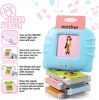 Montessori Education Flash Cards Machine Early Educational Learning English Electronic Audio Book Toy for Children Birthday Gift 2