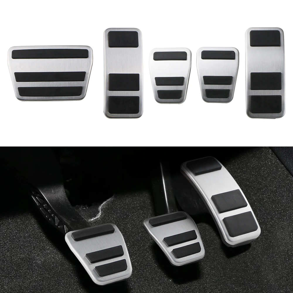 Stainless Steel Car Pedal Covers - Gas & Brake Pedal Accessories