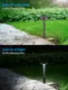 2CCT Solar Landscape Pathway Lights Outdoor Lights for Garden, Sidewalk, 2700K Soft White /4000K Cool White, Pack of 6 2