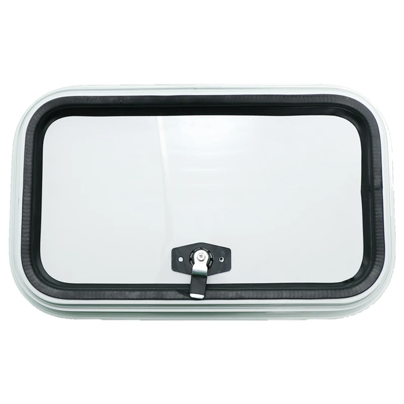 

HwhongRV RV Replacement Parts and Accessories RV Camper Flush Mount Gas Fuel Hatch and Key Polar White