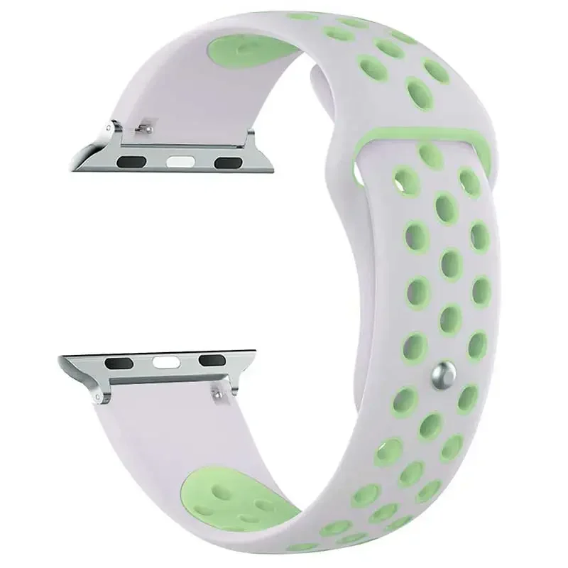 Breathable Sport Loop Strap for Apple Watch - Silicone Bracelet Band