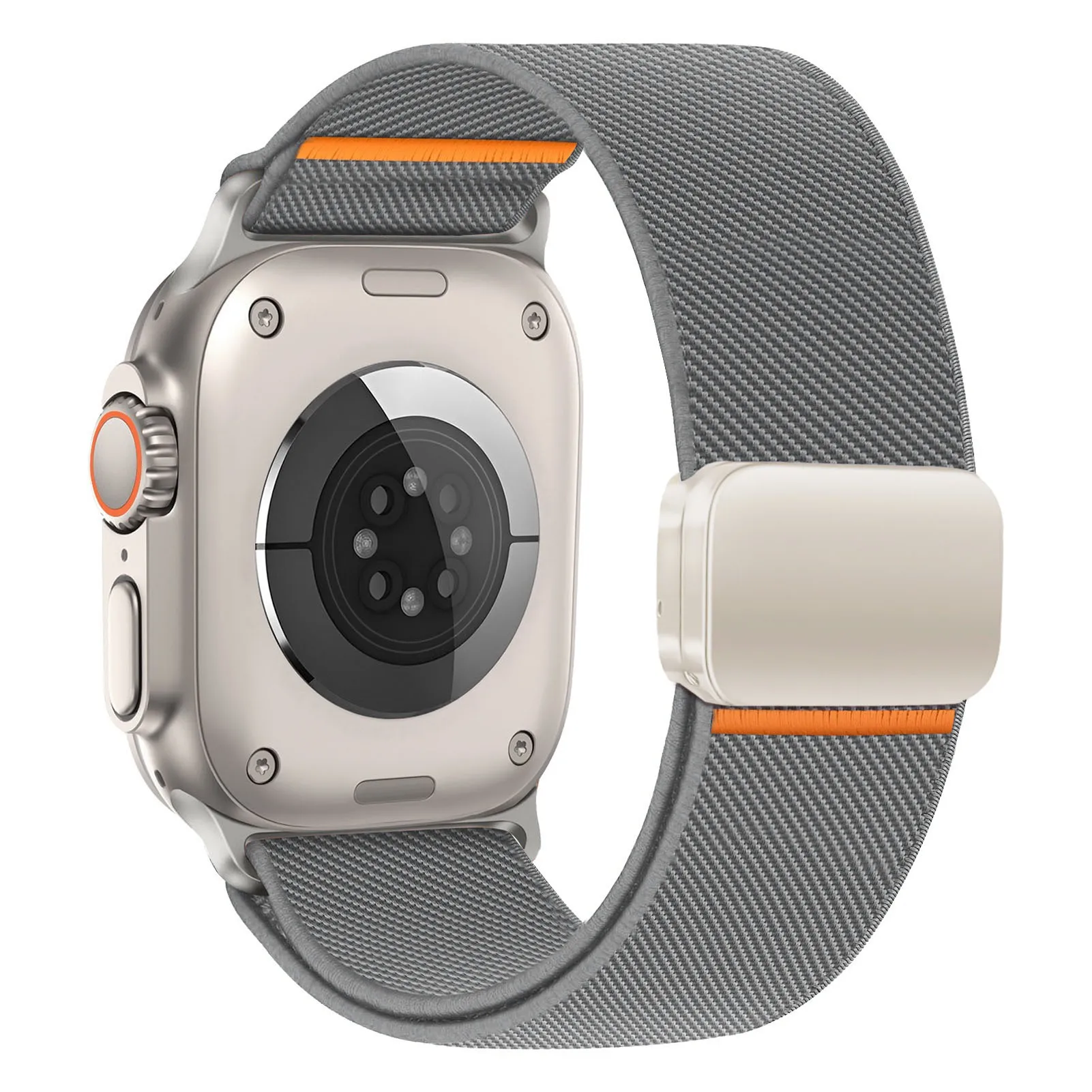 Breathable Nylon Loop Strap for Smartwatch - Adjustable & Comfortable Wristband
