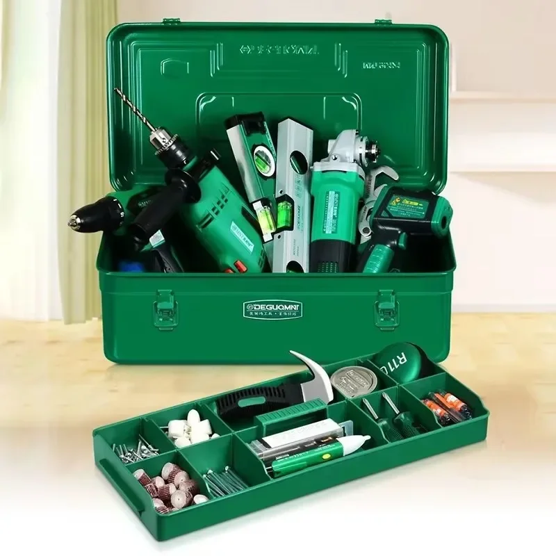 Ironhide Tool Case Waterproof Hardware Tool Storage Box Household Multifunctional Mechanical Workshop Tools Organizer Case 2