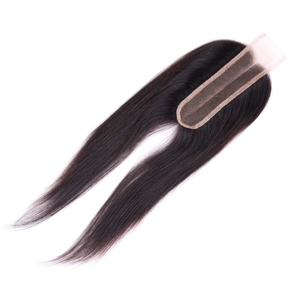 2x6 Closure Transparent Lace Kim Closure 2x6 Human Hair For Women Hand Tied Lace Brazilian Remy Hair