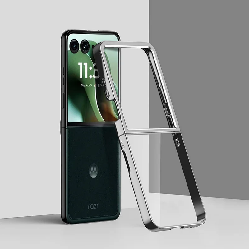 Slim Transparent Electroplated Protective Phone Case - Ultra Thin and Soft Design