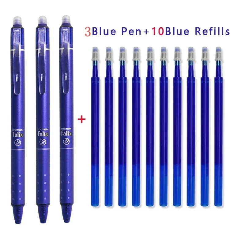 Confezione 2 penne a gel cancellabili e ricaricabili tratto 0,7 mm colore blu: Penne cancellabili di Scatto | Libreria Universitaria