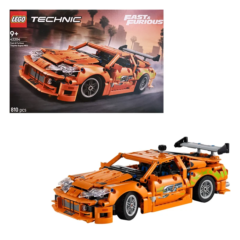 레고 42204 도요타 수프라 Mk4 기계 세트 스포츠카 2025 새로운 건물 장난감 빌딩 블록