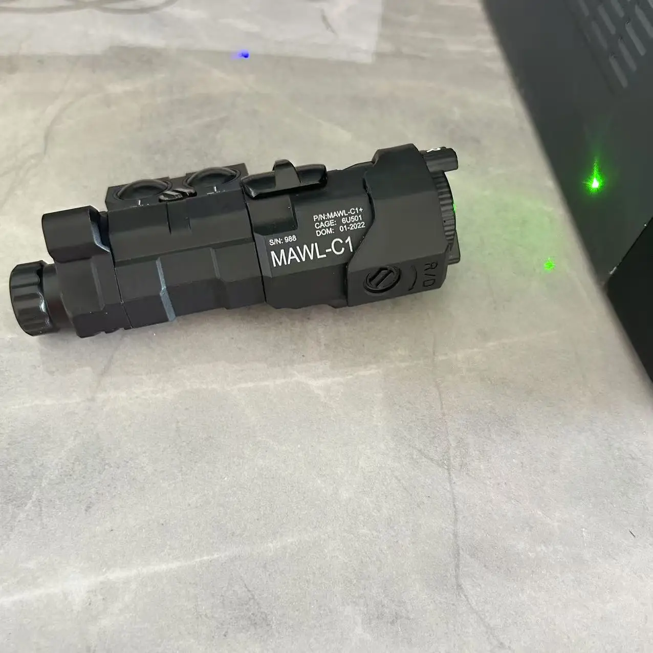 Tactical Flashlight 20mm Tactical PEQ A2 MAWL C1 Dummy Laser Flashlight Airsoft Weapon Decorative Box No function Fit hunting Airsoft Accessories