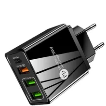 

PD 36W USB Type-C Charger Quick Charge 3.0 Mobile Phone Charger for iPhone 13 12 11 Pro max Samsung Xiaomi huawei Fast Chargers
