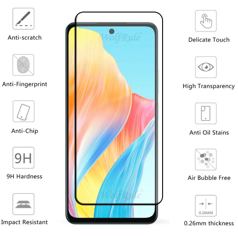 Рисунок 3 - 6 в 1 для OPPO A58 стекло OPPO