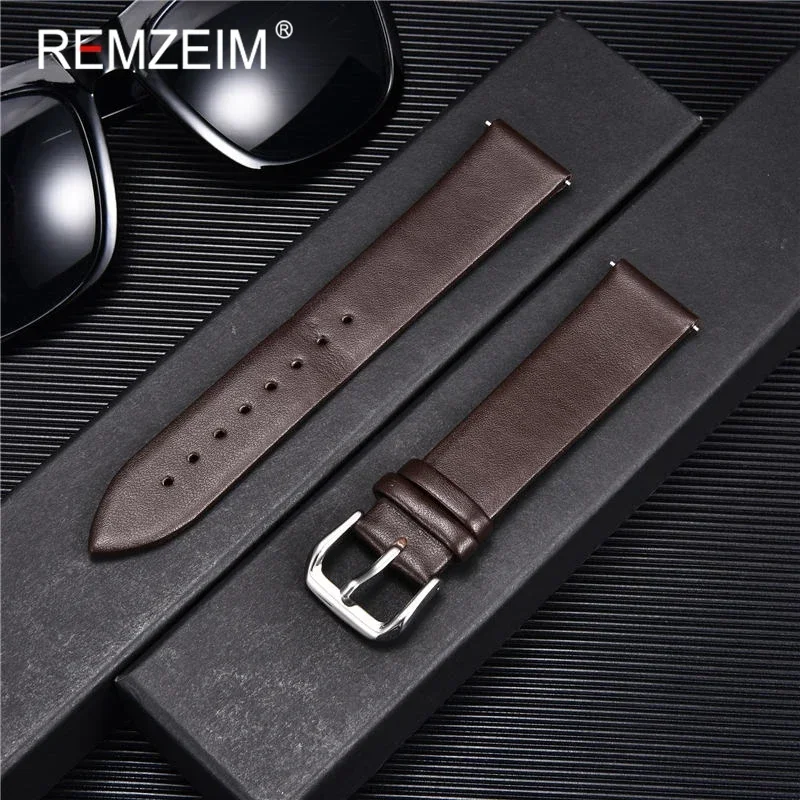 Nice Elegance Faux Leather 18 mm Wristwatch Strap CMH5107RD_K0029858 main image 1