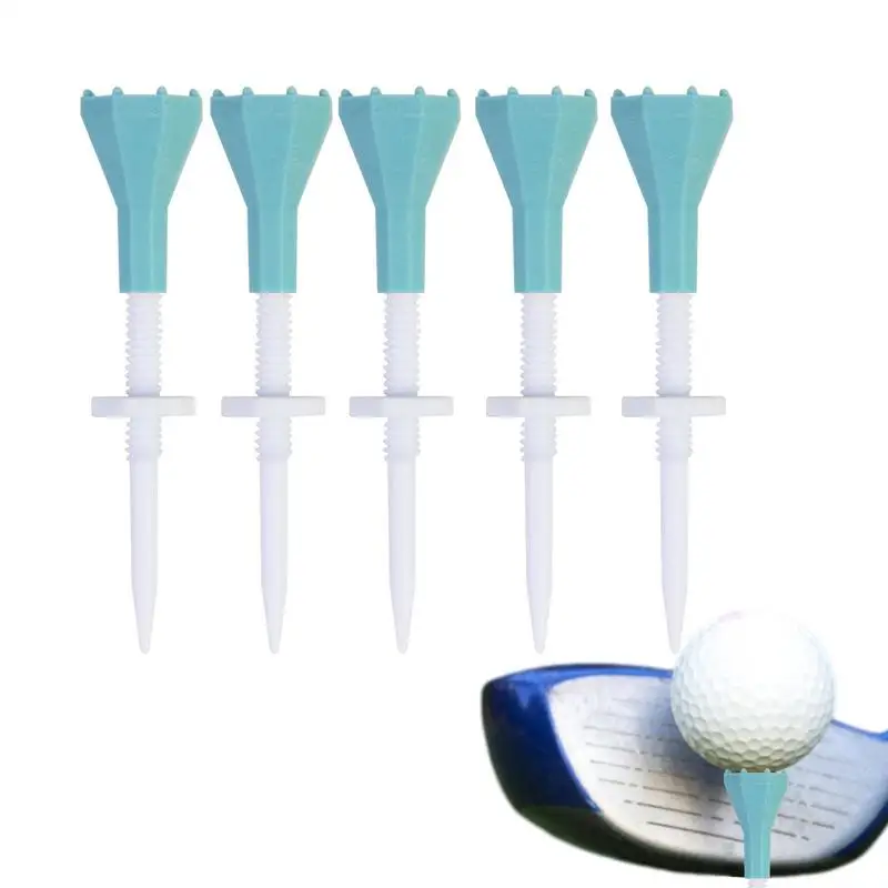 

Golfing Practice Tees Adjustable Limit Pegs For Golf Portable Golf Practicing Supplies For Court And Driving Range Mats