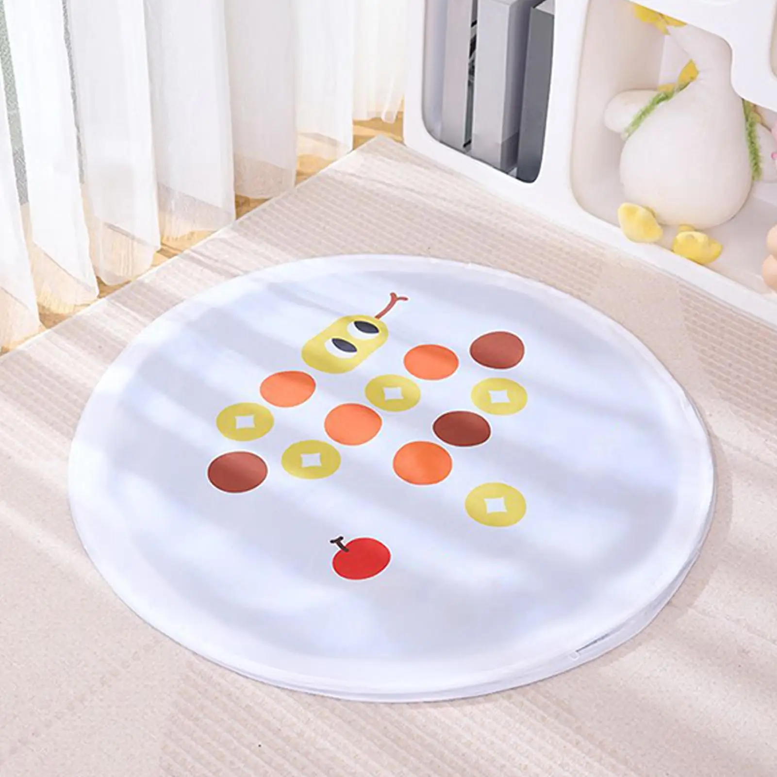 Automatic Cat Toy Electric Rolling Ball In Cover 2 In 1 Fun Hunting Game For Floor Indoor Play Enrichment Chasing Activity