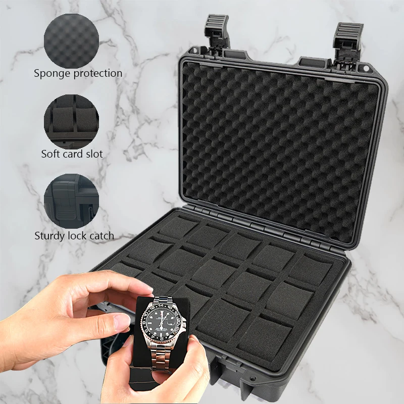 High-end-Abs-Plastic-Watch-Case-Portable-Waterproof-Watch-Case-Is-Used ...
