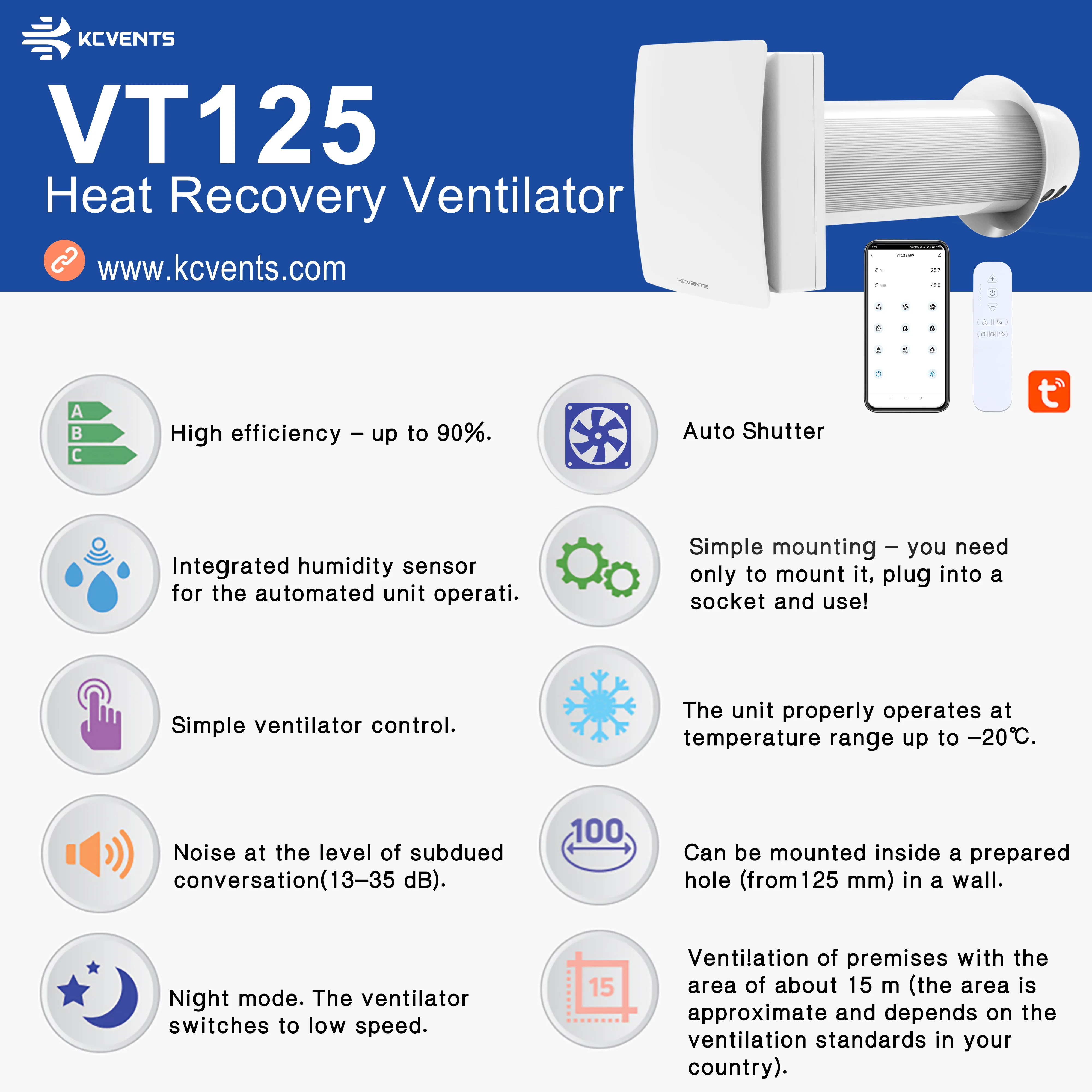 Description Picture 6 of itemKCvents VT125 three-layer air filtration replacement core