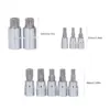 10 Pcs Triple Square Spline Bit Socket Set M4 To M18 1/4in 3/8in 1/2in Drive CR V Steel Bit Socket Set with Storage Box 6