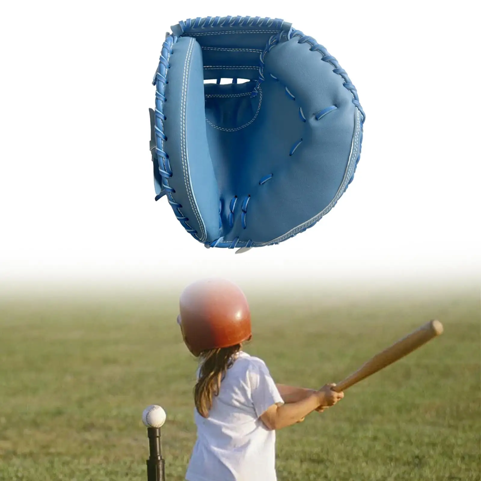 Baseball Glove Right Hand Throw Baseball Mitt Left Hand Glove Durable Softball for Practice Training Youth Adults Beginner